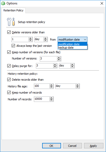 it data backup policy